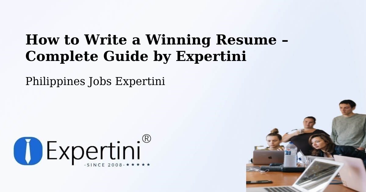 Resume Writing Guide for Job Seekers – Morong - Morong, Philippines Jobs Expertini