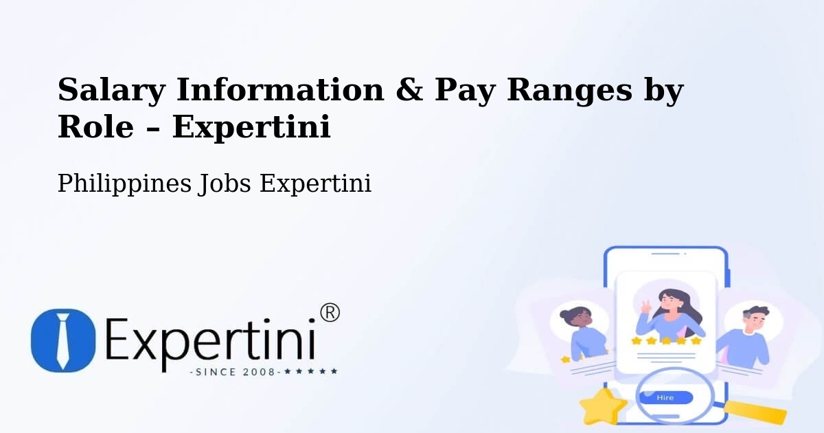 Salary Information & Pay Ranges – Morong - Morong, Philippines Jobs Expertini